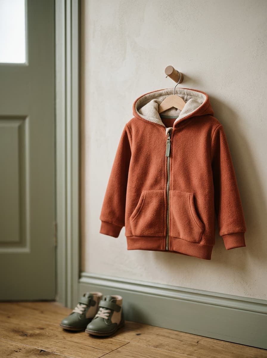 Kids Fleece Zip-Up Hoodie
