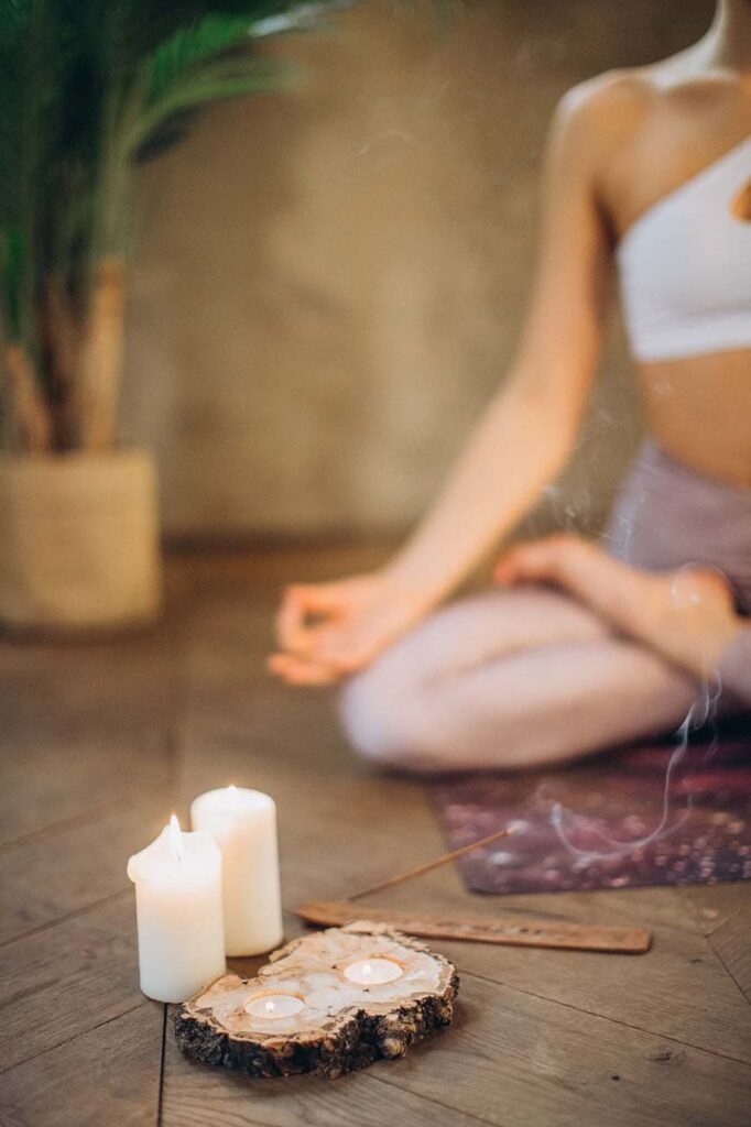 Finding inner peace, one flicker at a time